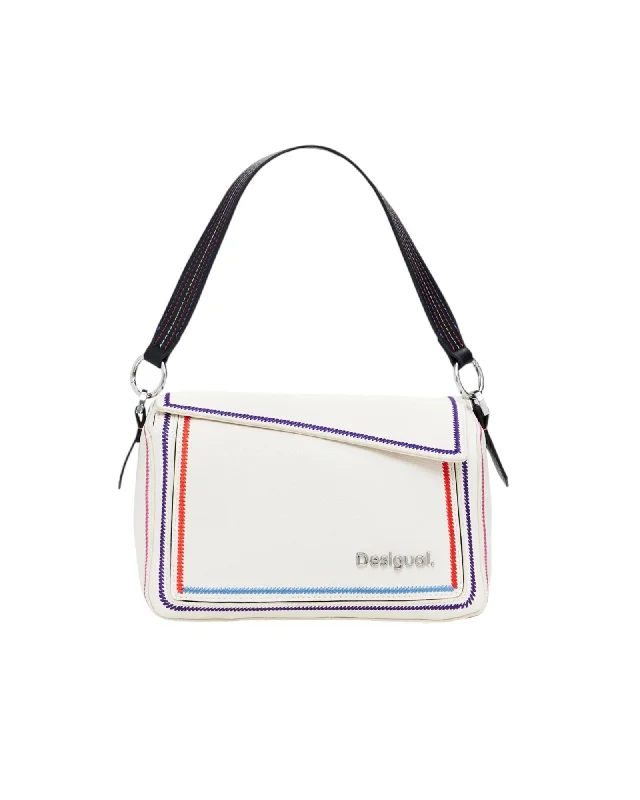 Desigual Flamenco Bag White 20WAXB19 2000 Flash Sale On Elegant Bags – Limited Stock Available Desigual Flamenco Bag White 20WAXB19 2000 Flash Sale On Elegant Bags – Limited Stock Available