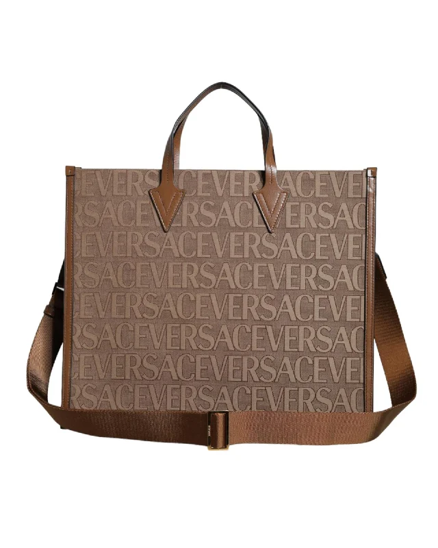 Versace Jeans Couture Logo Print Tote Bag Huge Handbag Markdowns – Update Your Collection Now Versace Jeans Couture Logo Print Tote Bag Huge Handbag Markdowns – Update Your Collection Now