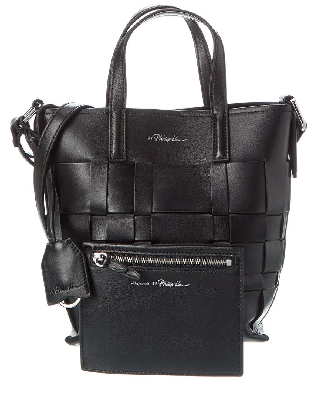 3.1 Phillip Lim Odita Mini Modern Lattice Bucket Bag Timeless Bags, Flash Sale