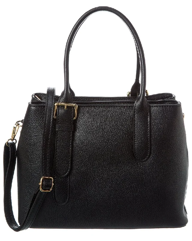 Persaman New York Leather Bowling Bag Classic Totes, Exclusive Deals