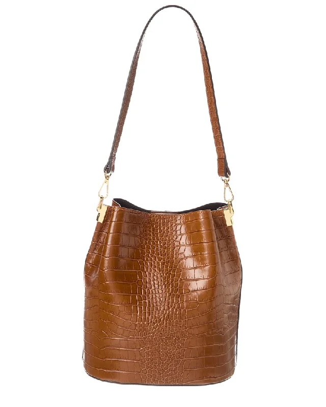 Italian Leather Top Handle Bag Sleek Bags, Perfect Prices