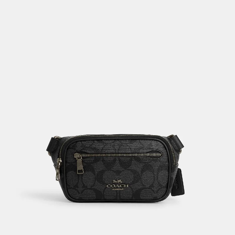 Coach Outlet Mini Belt Bag In Signature Canvas Everyday Handbags At Wallet-Friendly Prices Coach Outlet Mini Belt Bag In Signature Canvas Everyday Handbags At Wallet-Friendly Prices