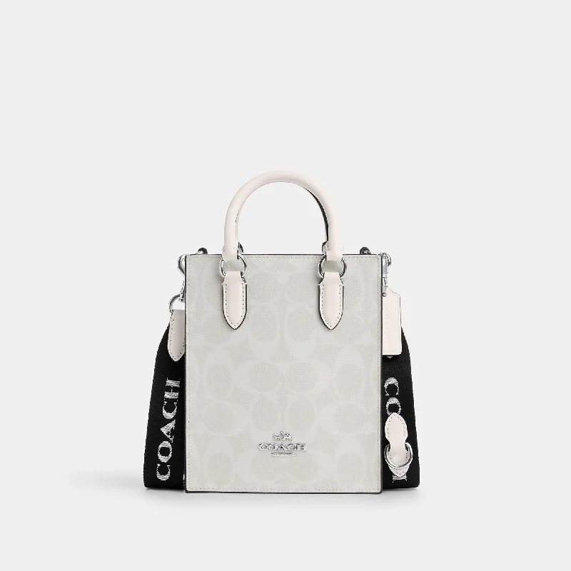Coach Outlet North South Mini Tote In Signature Canvas Must-Have Bags At Irresistible Discounts Coach Outlet North South Mini Tote In Signature Canvas Must-Have Bags At Irresistible Discounts