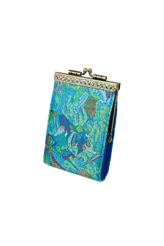 Floral Card Holder Statement Handbags At Unbeatable Discounts