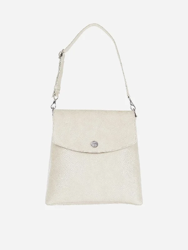 Gemma Vegan Leather Backpack | Cream Trendy Purses, Limited Offer