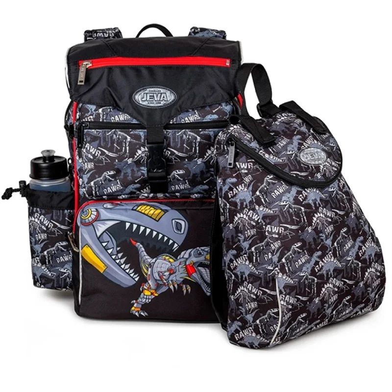 JEVA Beginners Skoletaske Dinosaur Robot The Ultimate Handbag Sale – Elegant Styles At Lower Prices JEVA Beginners Skoletaske Dinosaur Robot The Ultimate Handbag Sale – Elegant Styles At Lower Prices