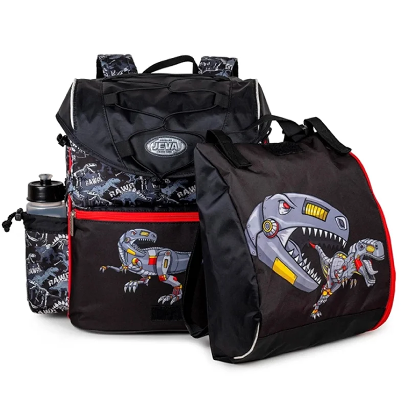 JEVA Intermediate Skoletaske Dinosaur Robot Affordable Luxury – Exclusive Savings On Premium Bags JEVA Intermediate Skoletaske Dinosaur Robot Affordable Luxury – Exclusive Savings On Premium Bags