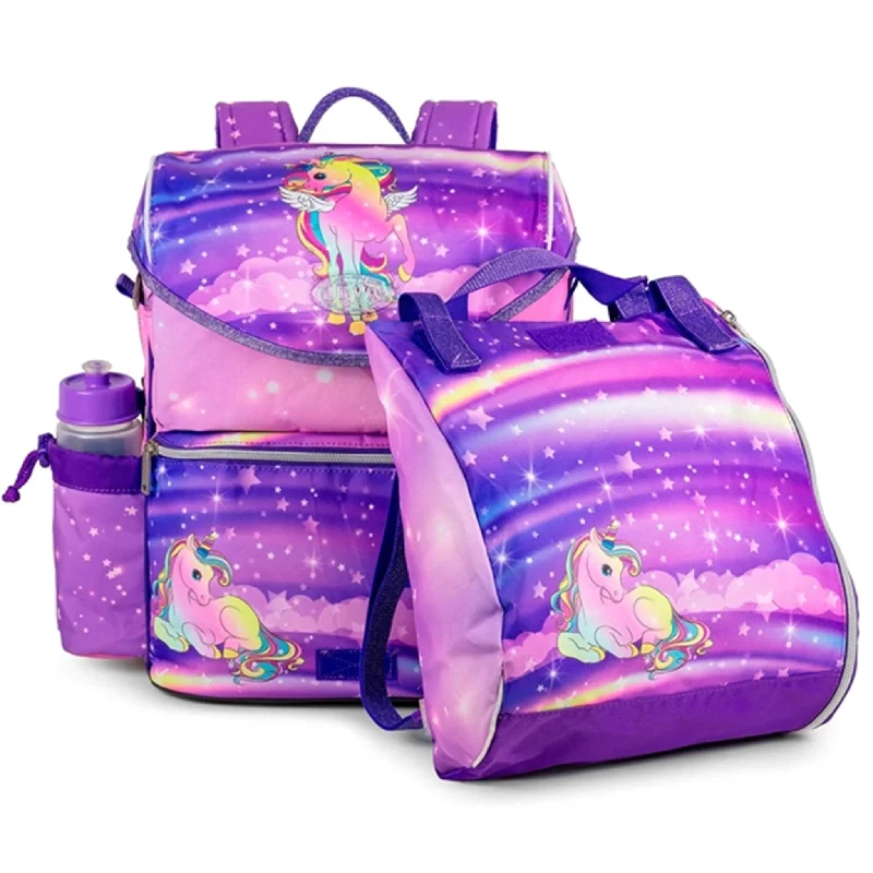 JEVA Intermediate Skoletaske Unicorn Friends Stylish And Functional Bags Now At Reduced Rates JEVA Intermediate Skoletaske Unicorn Friends Stylish And Functional Bags Now At Reduced Rates