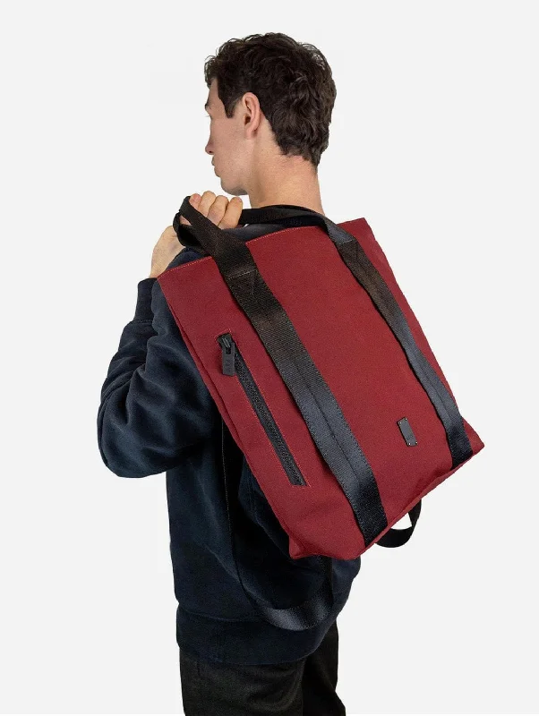 Kits Weather-resistant Twill Vegan Convertable Tote Backpack | Multiple Colours Trendy Totes, Shop & Save Kits Weather-resistant Twill Vegan Convertable Tote Backpack | Multiple Colours Trendy Totes, Shop & Save