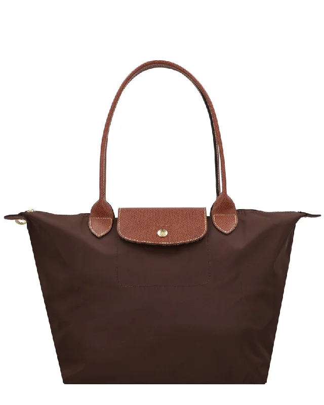 Longchamp Le Pliage Original Medium Canvas & Leather Tote Best Deals On Premium And Casual Bags – Act Fast Longchamp Le Pliage Original Medium Canvas & Leather Tote Best Deals On Premium And Casual Bags – Act Fast