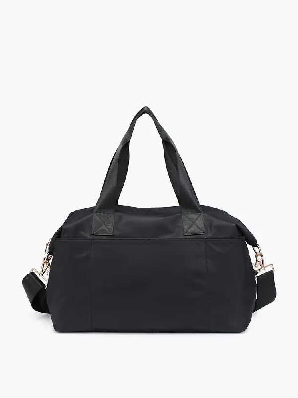 Sadie Nylon Weekender Bag - Black Trendy Handbags At Limited-Time Discounts