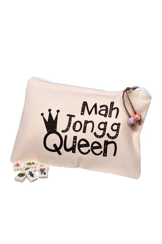 Mah Jongg Queen Small Pouch Upgrade Your Look With Our Exclusive Bag Deals