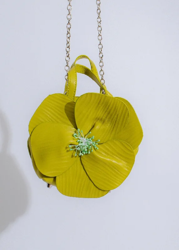 Petal Perfection Handbag Green Premium Quality Bags, Budget Prices