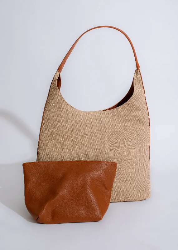 Simple But Chic Tote Bag Brown Everyday Handbags At Wallet-Friendly Rates