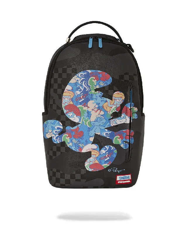 Sprayground Backpack SMURF SILHOUETTE DLXSV BACKPACK Black Fashion-Forward Bags At Exclusive Promotional Prices Sprayground Backpack SMURF SILHOUETTE DLXSV BACKPACK Black Fashion-Forward Bags At Exclusive Promotional Prices