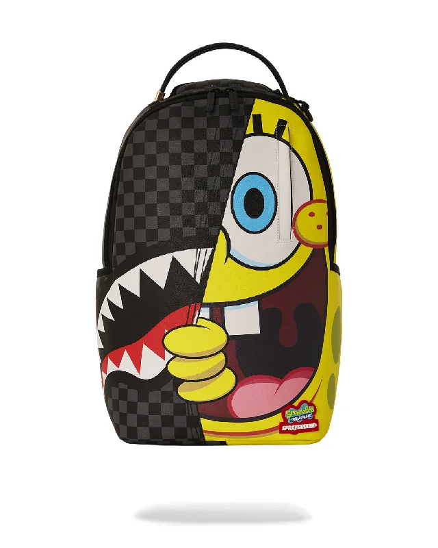 Sprayground Backpack SPONGE BOB REVEAL DLXSV BACKPACK Black Luxury Bags, Budget Prices