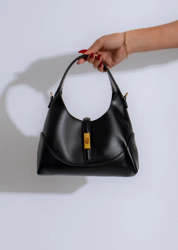 The Luxe Crescent Black Upgrade Your Look With Our Bag Sale