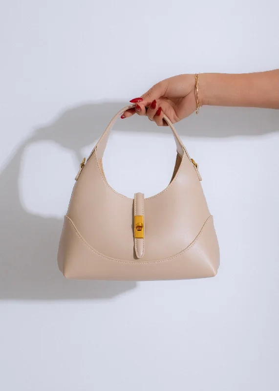 The Luxe Crescent Nude High-End Bags, Low-End Prices