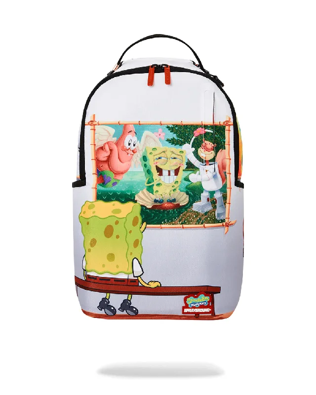Sprayground Backpack SPONGEBOB IN MUSEUM BACKPACK White Stylish Totes, Special Discounts Sprayground Backpack SPONGEBOB IN MUSEUM BACKPACK White Stylish Totes, Special Discounts