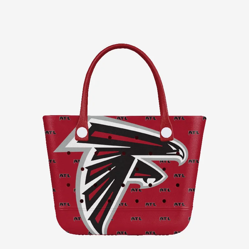 Atlanta Falcons Big Logo Mini Print Tailgate Tote Bag Fashionable Crossbody Bags At Special Offers Atlanta Falcons Big Logo Mini Print Tailgate Tote Bag Fashionable Crossbody Bags At Special Offers