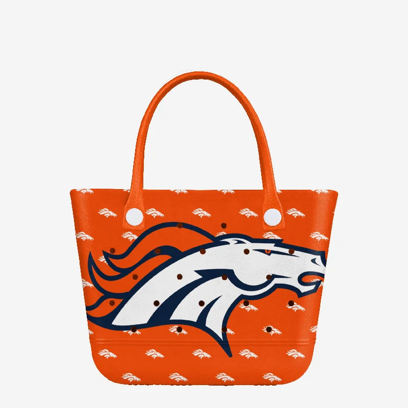 Denver Broncos Big Logo Mini Print Tailgate Tote Bag Unmissable Deals On Everyday Handbags Denver Broncos Big Logo Mini Print Tailgate Tote Bag Unmissable Deals On Everyday Handbags