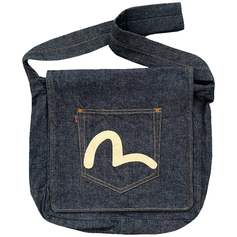 Evisu Denim Shoulder Bag Unmissable Deals On High-Quality Designer Bags