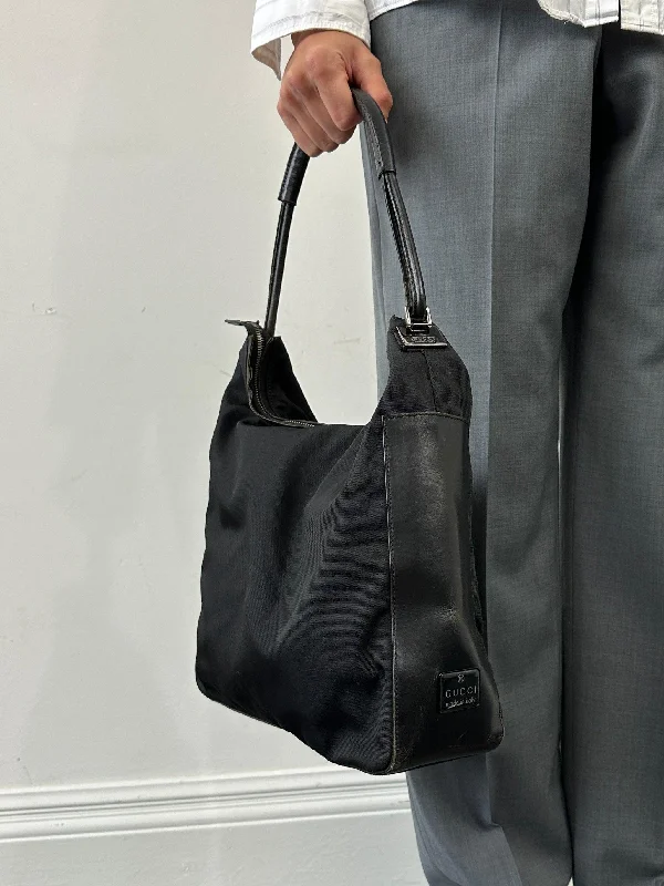 Gucci Canvas Leather Shoulder Bag Chic Bags, Shop Now & Save
