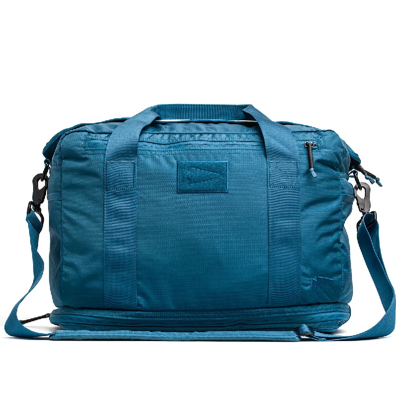 Kit Bag w/ Shoe Compartment - Ripstop ROBIC® - Tidal Blue (Includes Shoulder Strap) High-End Handbags At Affordable Prices Kit Bag w/ Shoe Compartment - Ripstop ROBIC® - Tidal Blue (Includes Shoulder Strap) High-End Handbags At Affordable Prices