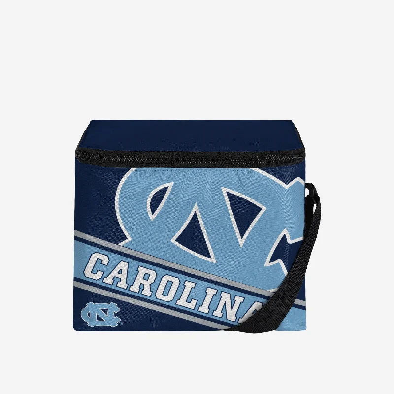 North Carolina Tar Heels Big Logo Stripe 6 Pack Cooler Premium Handbags With A Touch Of Elegance North Carolina Tar Heels Big Logo Stripe 6 Pack Cooler Premium Handbags With A Touch Of Elegance
