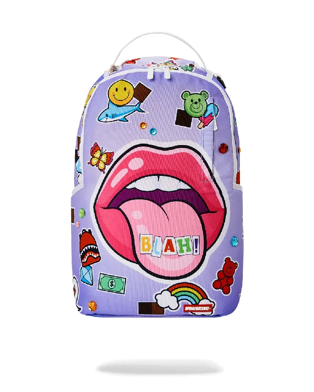 Sprayground Backpack BLAH LIP SERVICE DLXSR BACKPACK Purple Classic And Modern Handbags Now More Affordable Sprayground Backpack BLAH LIP SERVICE DLXSR BACKPACK Purple Classic And Modern Handbags Now More Affordable