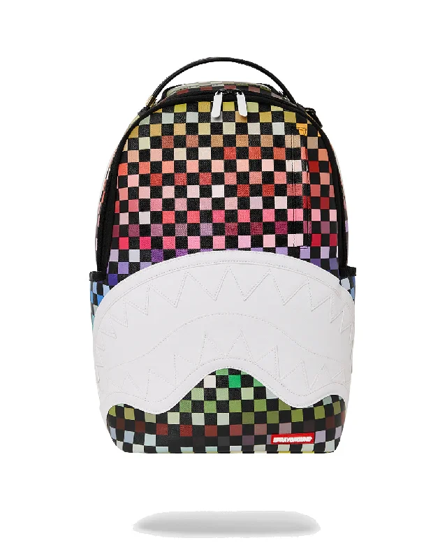 Sprayground Backpack CALM CHECK COLORS DLXSV BACKPACK Black Best Deals On Premium Handbags Sprayground Backpack CALM CHECK COLORS DLXSV BACKPACK Black Best Deals On Premium Handbags