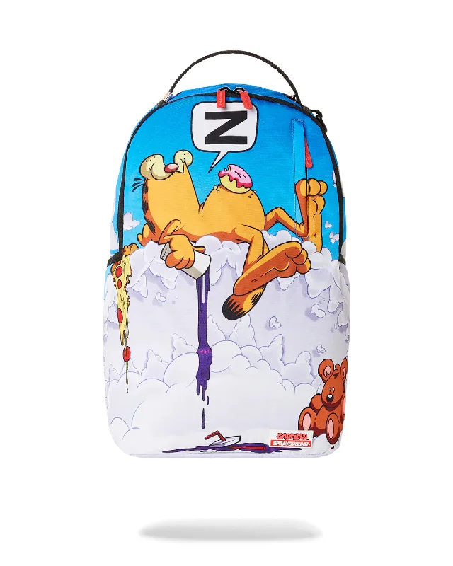 Sprayground Backpack GARFIELD SLEEPING ON SHARKMOUTH BACKPACK Blue Luxury Totes, Affordable Prices Sprayground Backpack GARFIELD SLEEPING ON SHARKMOUTH BACKPACK Blue Luxury Totes, Affordable Prices