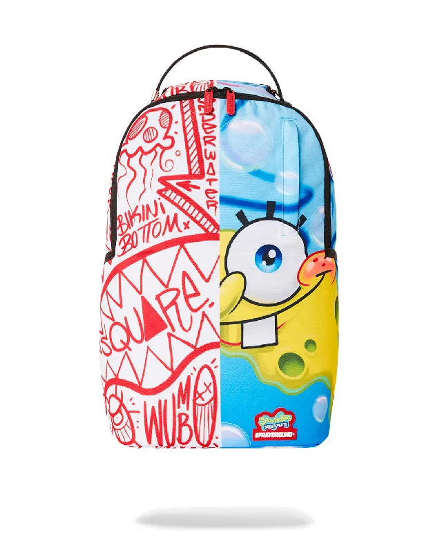 Sprayground Backpack HALF SPONGE SHARKMOUTH BACKPACK Blue The Perfect Bag Sale Is Here Sprayground Backpack HALF SPONGE SHARKMOUTH BACKPACK Blue The Perfect Bag Sale Is Here