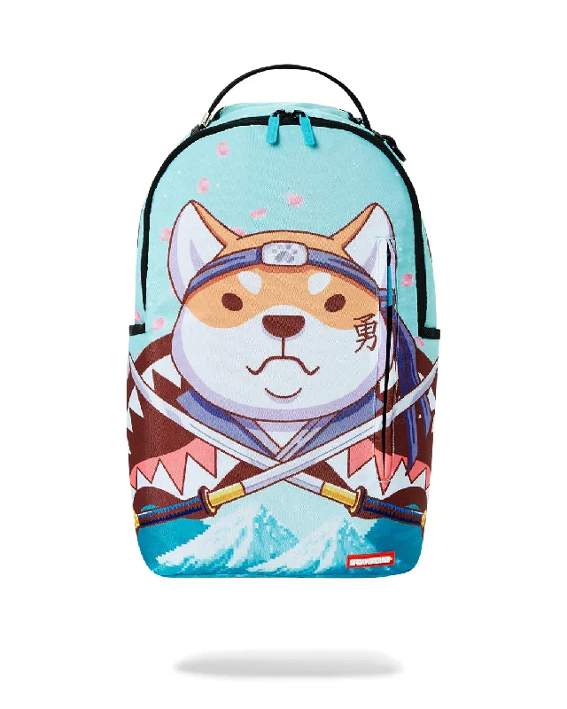 Sprayground Backpack SHIBA INU NINJA DAY DLSXR BACKPACK Blue Fashion Bags With Huge Discounts