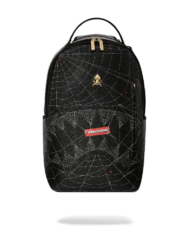 Sprayground Backpack SPIDER WEB SHARKMOUTH DLXSV BACKPACK Black Handbag Deals For Every Occasion Sprayground Backpack SPIDER WEB SHARKMOUTH DLXSV BACKPACK Black Handbag Deals For Every Occasion