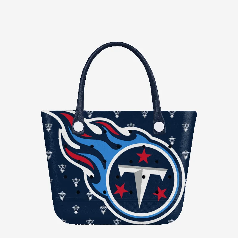 Tennessee Titans Big Logo Mini Print Tailgate Tote Bag Statement Handbags At Unbeatable Discounts Tennessee Titans Big Logo Mini Print Tailgate Tote Bag Statement Handbags At Unbeatable Discounts