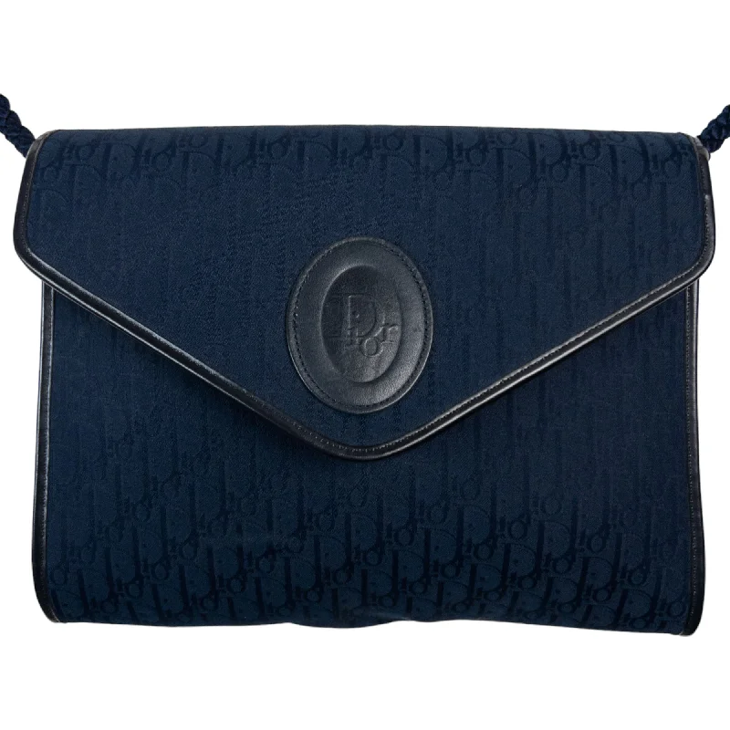 Vintage Dior Monogram Shoulder Bag Stylish And Durable Handbags At Great Value