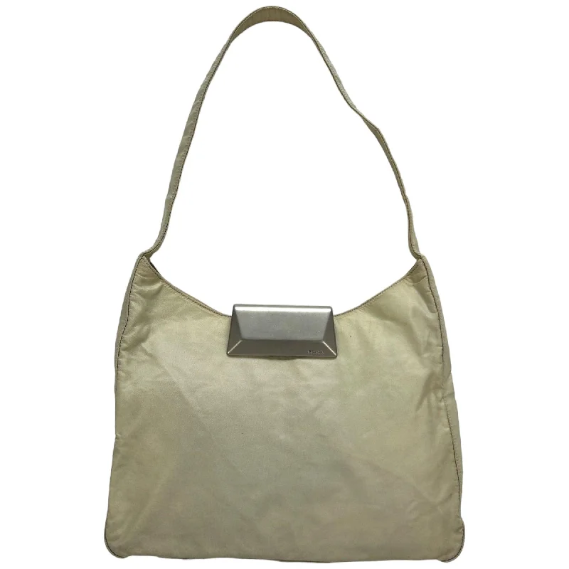 Vintage Prada Metal Clasp Shoulder Bag Luxury Handbags, Budget-Friendly