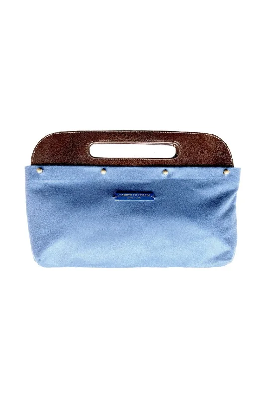 Ash Blue Wool Clutch Cover Big Savings On Totes, Crossbody Bags, And More