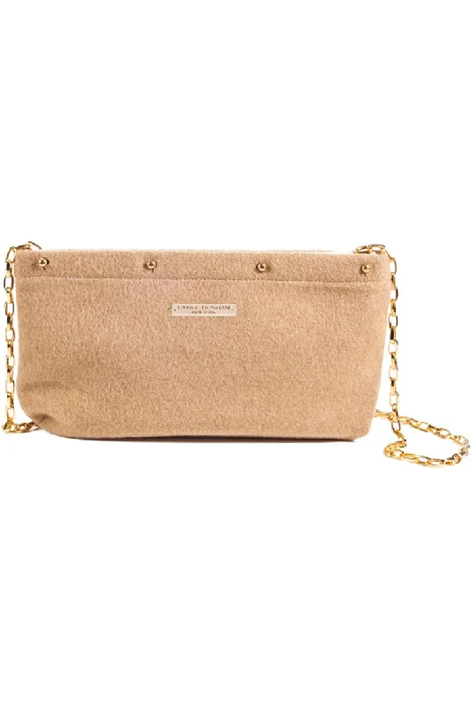 Camel Hair Clutch Cover Chic Crossbody Bags, Limited Offers