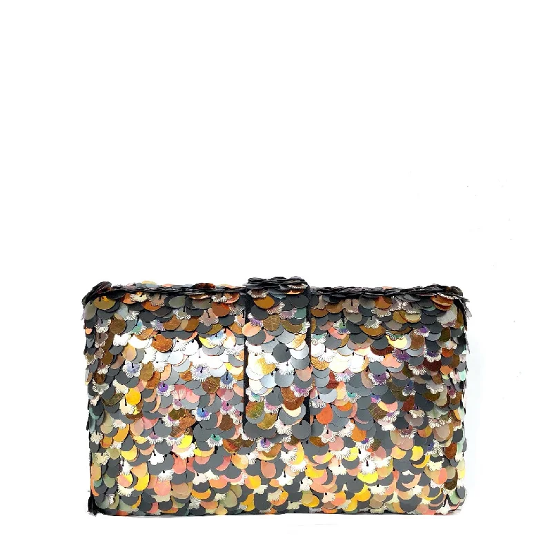 Metallic Disco Clutch Trendy Backpacks With Big Discounts