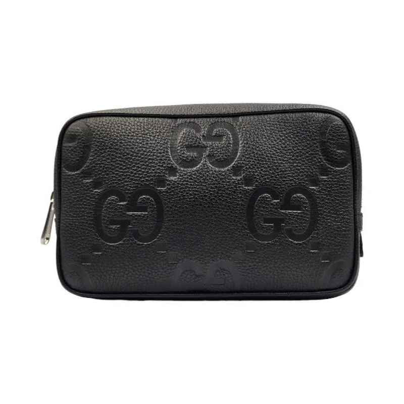 Gucci Gg Jumbo Leather Clutch Bag (Pre-Owned) Premium Handbags At Unbeatable Markdowns Gucci Gg Jumbo Leather Clutch Bag (Pre-Owned) Premium Handbags At Unbeatable Markdowns