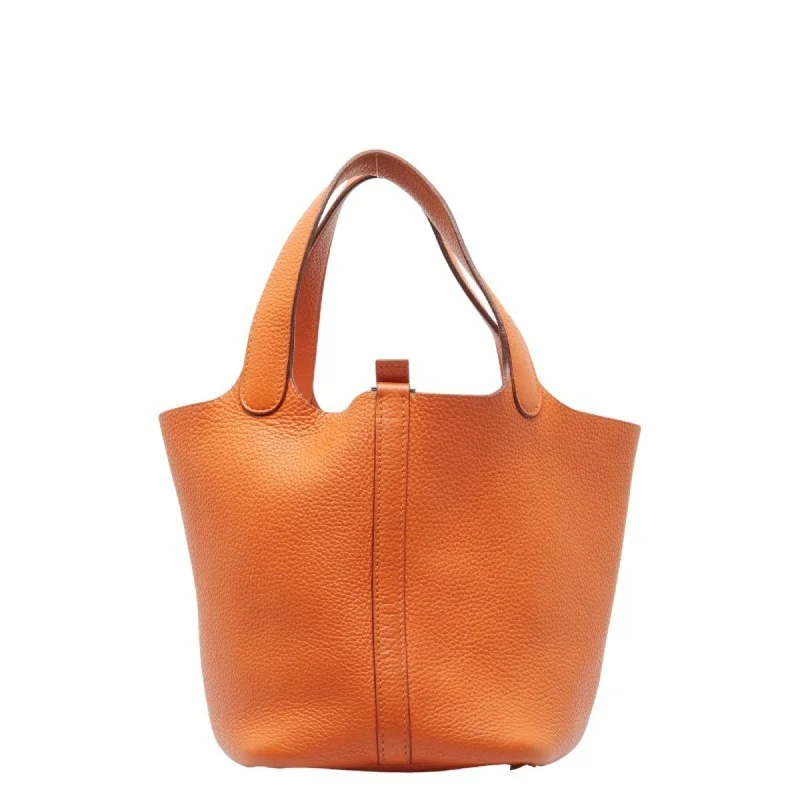 Hermès Picotin  Leather Handbag (Pre-Owned) Everyday Elegance At Lower Prices