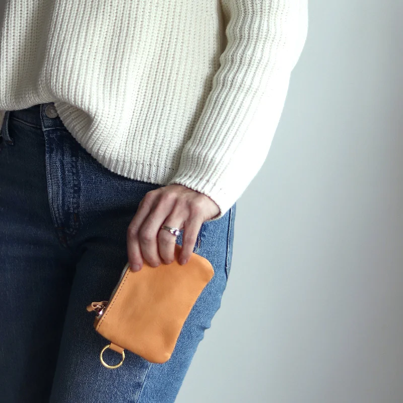 Leather Keyring Coin Purse with Monogram - Beige Pebble Best Deals On Premium Handbags Leather Keyring Coin Purse with Monogram - Beige Pebble Best Deals On Premium Handbags