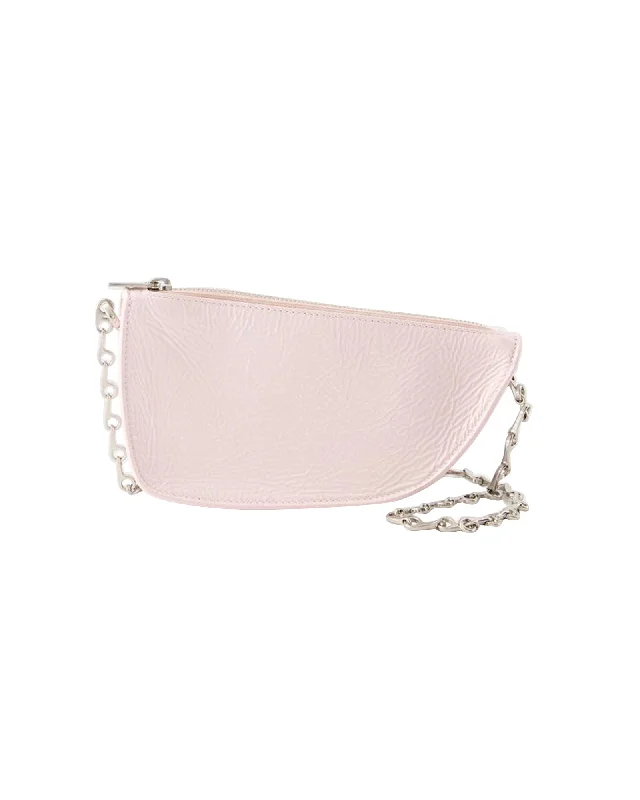 Micro Sling Shield Crossbody - Burberry - Leather - Pink Fashionable Bags At Must-Have Prices Micro Sling Shield Crossbody - Burberry - Leather - Pink Fashionable Bags At Must-Have Prices