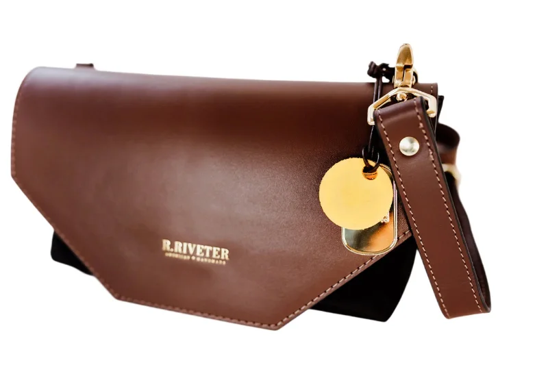 Patton | Black Nylon + Brown Leather Everyday Bags At Wallet-Friendly Prices