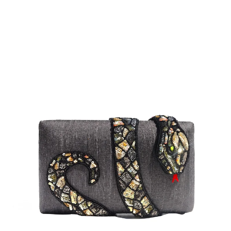 Gray Kaa Clutch Handbag Deals For Every Occasion
