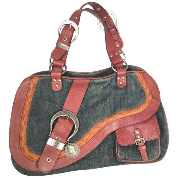 2009 Dior Denim and Leather Double Gaucho Saddle Bag Carry Elegance For Less – Best Bag Deals Here 2009 Dior Denim and Leather Double Gaucho Saddle Bag Carry Elegance For Less – Best Bag Deals Here