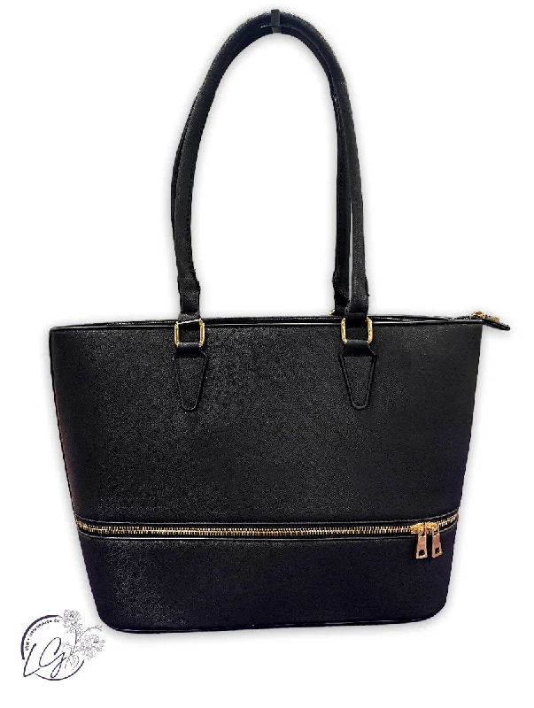 All Day Zipper Tote in Black Shoulder Bags, Crossbody Bags, And More On Sale