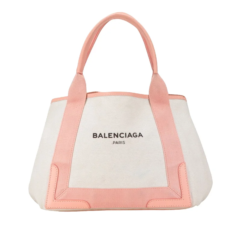 Balenciaga Navy Cabas  Canvas Tote Bag (Pre-Owned) Chic Bags, Shop Now
